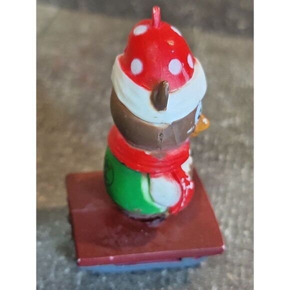 Bass Pro Shop owl Santa hat sled ornament Xmas decor - Picture 2 of 5
